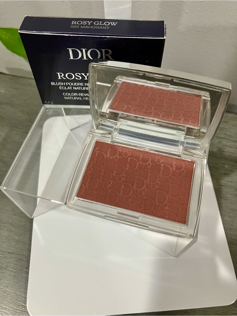 Dior Rosy Glow Blush Compact in 020 Mahogany - Picture 3 of 4